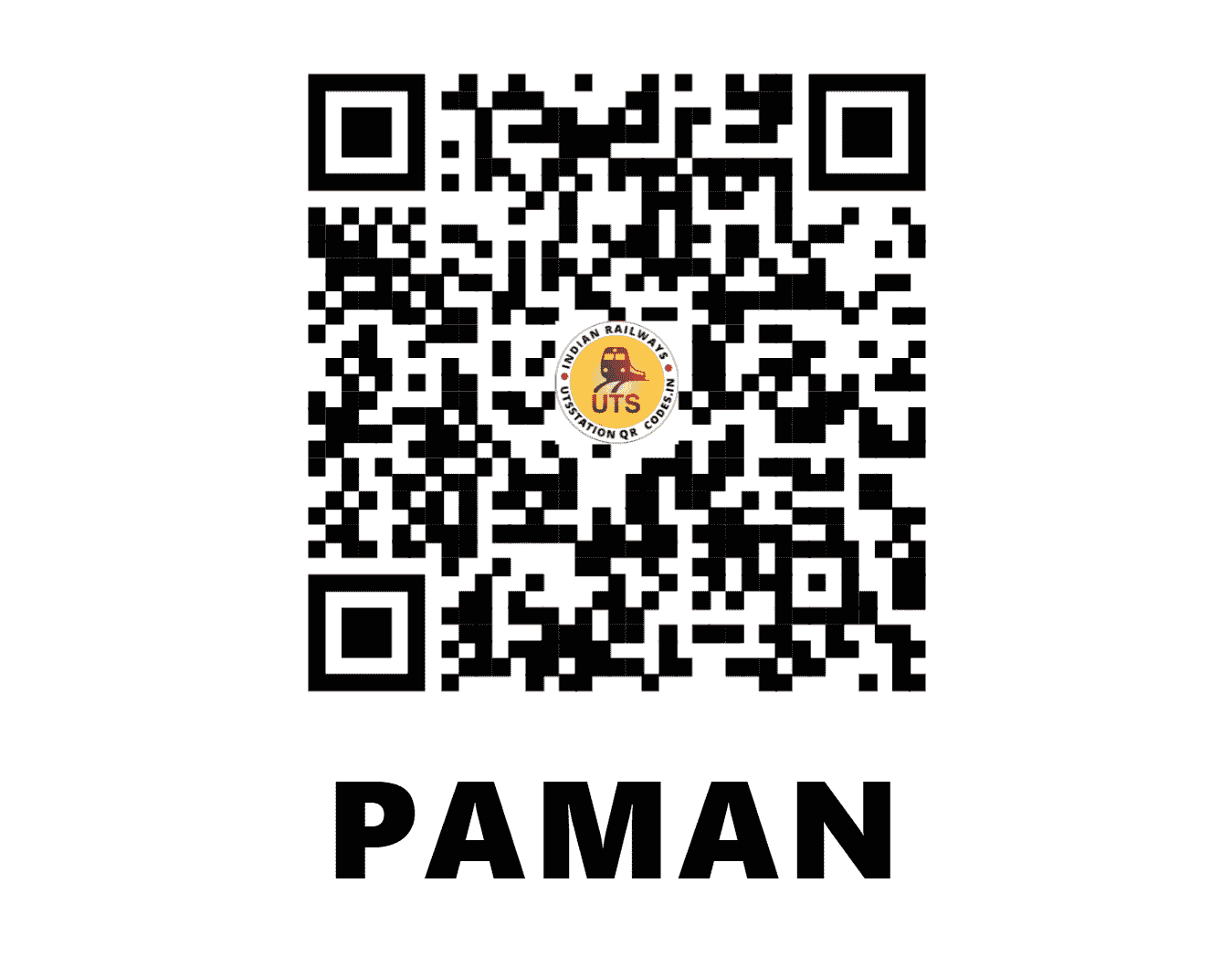 UTS QR Code for PAMAN - PMN (NC - UTTAR PRADESH)